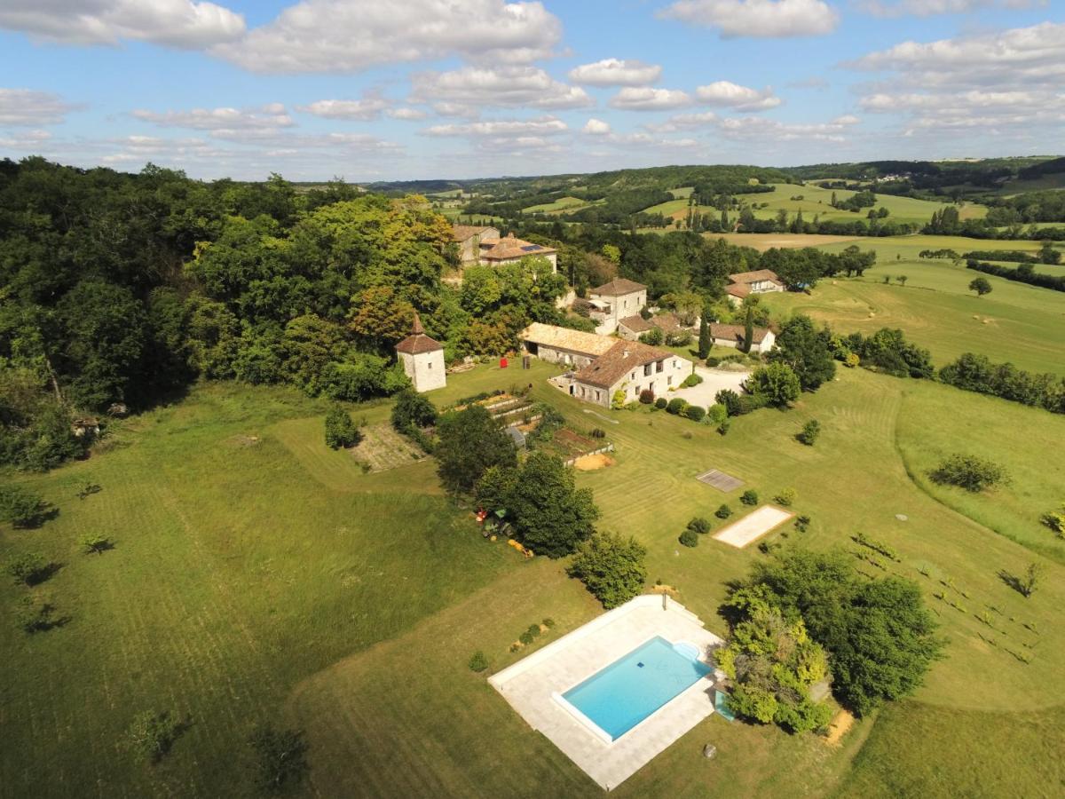 Les Collines Du Quercy Blanc Villa Castelnau-Montratier Buitenkant foto