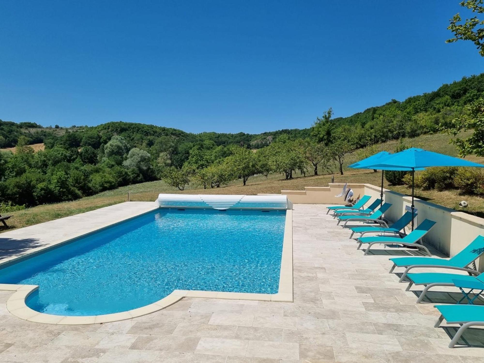 Les Collines Du Quercy Blanc Villa Castelnau-Montratier Buitenkant foto