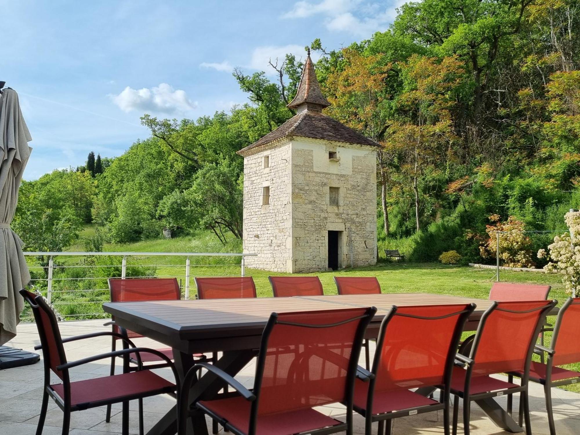 Les Collines Du Quercy Blanc Villa Castelnau-Montratier Buitenkant foto